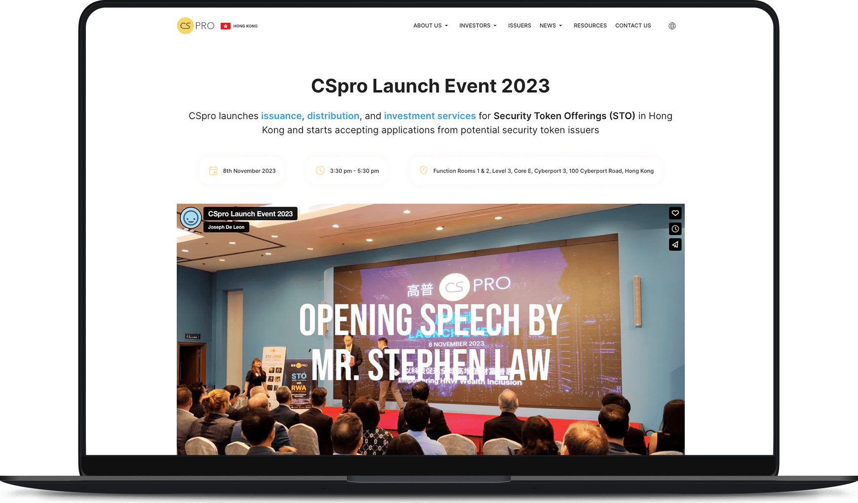 CSpro Launch Event 2023